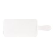 Доска сервировочная с ручкой 26,6х14см, меламин, Buffet Melamine, цвет белый ZPLHPW1