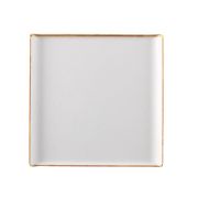 Поднос сервировочный квадратный 30,3х30,3см, меламин, Buffet Melamine, цвет Barley White ZPLSTSQ1