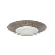 Тарелка глубокая 25,5см h3,5см, без борта, Bamboo, цвет Dusk DUBALD251