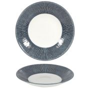 Тарелка глубокая 25,5см h3,5см, без борта, Bamboo, цвет Mist MBBALD251