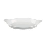 Форма для запекания овальная 34,5х19см 1,09л, цвет белый, Cookware WHCWLOEN1