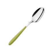 Abert (Италия) Ложка столовая Мастер 18/0  2 мм 19,4 см. зеленый Abert /12/