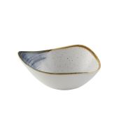 Салатник треугольный 0,37л d18,5см, без борта, Stonecast Accents, цвет Blueberry ASBLTRB71