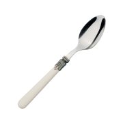 Abert (Италия) Ложка столовая Майя 18/0  1,2 мм  20,2 см. слоновая кость Abert /12/