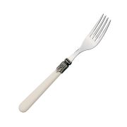 Abert (Италия) Вилка столовая Майя 18/0  1,2 мм 20,2 см. слоновая кость Abert /12/