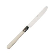 Abert (Италия) Нож столовый Майя 18/0  1,2 мм 21,7 см. слоновая кость Abert /12/