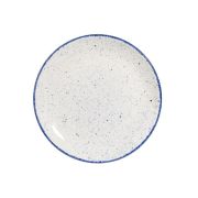 Тарелка мелкая 21,7см, без борта, Stonecast Hints, цвет Indigo Blue SHBIEVP81