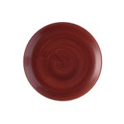 Тарелка мелкая 16,5см, без борта, Stonecast Patina, цвет Rust Red PAREEVP61
