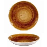 Тарелка глубокая 24,8см 1,13л, без борта, Stonecast Patina, цвет Vintage Copper PAVCEVB91