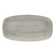 Блюдо прямоугольное CHEFS 29,8х15,3см, без борта, Stonecast, цвет Peppercorn Grey SPGSXO111