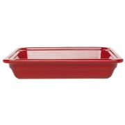 EMILE HENRY (Франция) Гастроемкость 2/3 h= 65 мм. 3,3 л. красная керам Emile Henry /1/2/160/ ТП АКЦИЯ