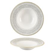 Тарелка для пасты 24см 0,28л, с широким бортом, цвет Stone Grey, Studio Prints SPSGVWBM1