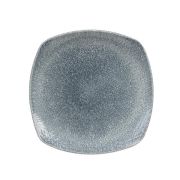Тарелка мелкая квадратная 21,5см, цвет Raku Topaz Blue, Studio Prints RKTBSP91