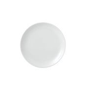 Тарелка мелкая 16,5см, без борта, Vellum, цвет White полуматовый WHVMEVP61