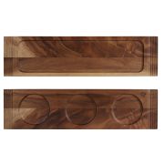 Блюдо деревянное 49,5х13см, двухстороннее, Buffet Wood ZCAWDBH31