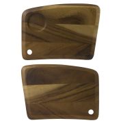 Блюдо деревянное GEO 29,5х21см, двухстороннее, Buffet Wood ZCAWCVMB1