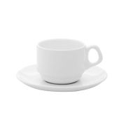 Пара кофейная (чашка 75мл и блюдце 12см) Oxford M07A/E06W-9001