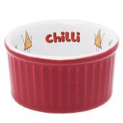 Рамекин 100мл d8см h4см Oxford, цвет красный с декором "CHILLI" C12M-3B8P