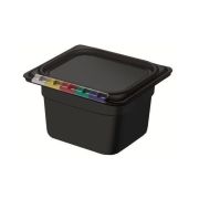 Гастроемкость п/п 1/6 h 150мм, черная 422102113