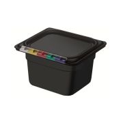 Гастроемкость п/п 1/6 h 65мм, черная 422101913