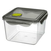 Контейнер "BRILLIANT" 1,70л (16х16см h11,1см), с герметичной крышкой, с клапаном, пластик (тритан 43