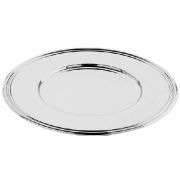 Тарелка подстановочная d31см, нерж.сталь