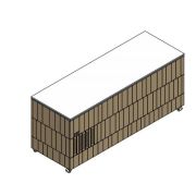 СТОЛ ШВЕД.НЕЙТР.ОСТРОВ. ENOFRIGO DOGE BASE NE 2000 СВЕТ. ДУБ