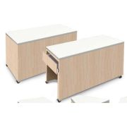 СТОЛ ШВЕД.НЕЙТР.ОСТРОВ. ENOFRIGO DOGE BASE QNE 2000 СВЕТЛ. ДУБ