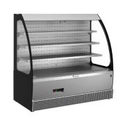ВИТРИНА КОНДИТЕРСКАЯ KAYMAN KВК-1305МГ ОТКРЫТАЯ ПРИСТЕННАЯ ЛЮКС ЧЕРНЫЙ