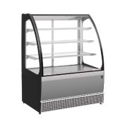 ВИТРИНА КОНДИТЕРСКАЯ KAYMAN KВК-950М ЛЮКС НЕРЖАВЕЙКА
