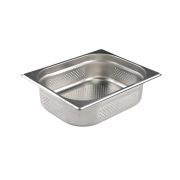MGsteel Гастроемкость 1/2 h=100 мм. 325*265 мм. 6 л. нерж. перфорир. d=4 мм. MGsteel /1/12/