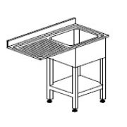 СТОЛ Д/ГРЯЗ.ПОСУДЫ DIHR A 20