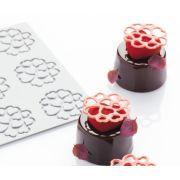 Форма силиконовая PAVODECOR для декора. "Сердца 2" d50мм h2мм, 1,6мл, 15 ячеек PR008