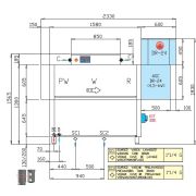 МАШИНА ПОСУДОМОЕЧНАЯ DIHR RX 164 E SX+DR24+DDE+XP+SAN