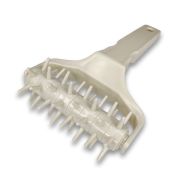 Пластик (Китай) Ролик для теста 12 см. (перфоратор) пластик /1/