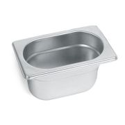 MGsteel Гастроемкость 1/9 h=100 мм. 176*108 мм. 1 л.  нерж. MGsteel /1/48/ АКЦИЯ