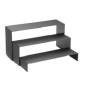 Этажерка для выкладки закусок, 3-х ярусная, 54,7х17см h8,5см, цвет gris 518D0010