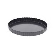 Форма д/выпечки "Круг рифленый" d32см h3см, сталь с антипригарным покрытием 4705.32