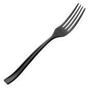 Pintinox (Италия) Вилка столовая Инфинито Блэк 18/10  3 мм 21 см. Pinti /1/12/ АКЦИЯ