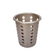 MGprof Подставка для столовых приборов (стакан) d= 95 мм. h=130 мм. перфор. стальной, пластик MGprof /1/17/