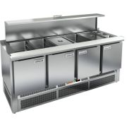 СТОЛ ДЛЯ САЛАТОВ HICOLD SLE3-1111GN С КРЫШКОЙ ПОЛИПРОПИЛЕН