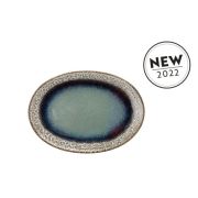 Блюдо овальное 30*21,5см BLOOM BLUE AND BROWN BM020308088