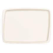 Bonna (Турция) Блюдо прямоуг. 360*250 мм. Белый, форма Мув Bonna /1/6/432/