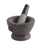 Ступка с пестиком d17см, гранит 49618-18