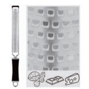 Терка для сыра, орехов и шоколада нерж.стал, пластик. ручка, черный 42560-03