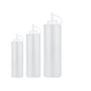 Бутылка для соуса 720мл., пластик,цвет белый, 41526-B3