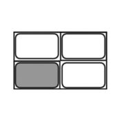 Гастроемкость GN1/4-150 нерж. сталь 14108-15