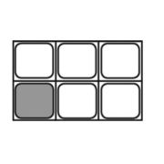 Гастроемкость GN1/6-100 поликарбонат 14569-10