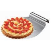 Подставка д/торта; сталь нерж.; D=30см 47094-30