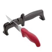 Точило ручное д/ножей; пластик, сталь; H=65,L=220,B=30мм; черный 18255-00